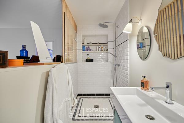 Deux pièces vue mer rénové par architecte