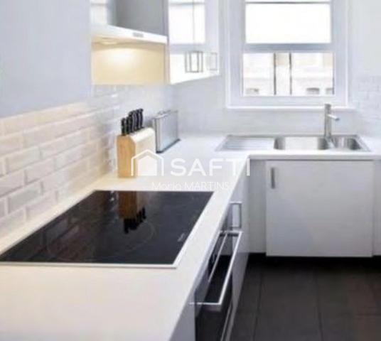 Duplex T2 bis avec balcon - Charme & volumes - Centre Libourne