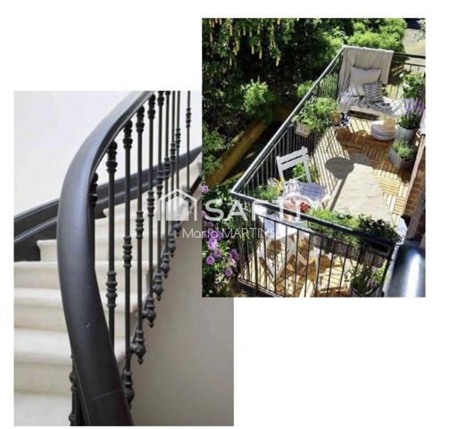Duplex T2 bis avec balcon - Charme & volumes - Centre Libourne
