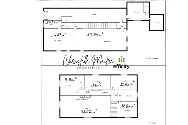 Maison 7 pièces - 161 m²