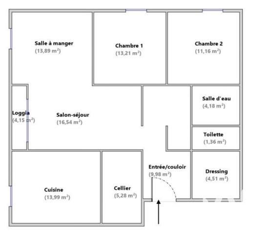 Appartement à vendre 4 pièces 98 m² Marseille 9