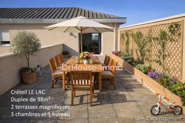 Appartement à vendre 4 pièces de 98 m²