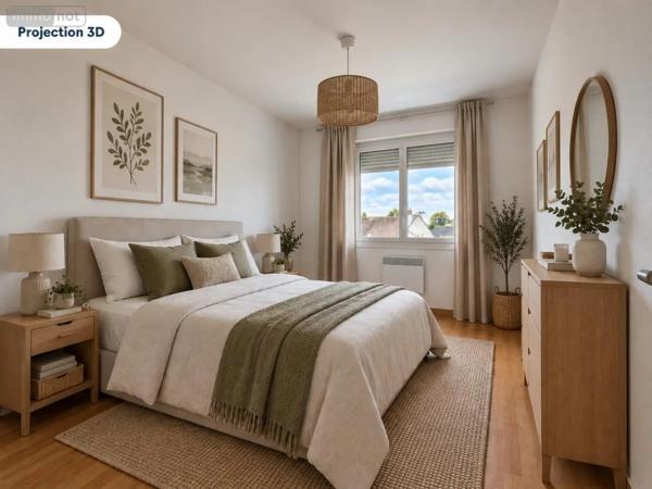Achat - Appartement Ballan-Miré 37510 2 pièces 48 m 2 2118 m 2