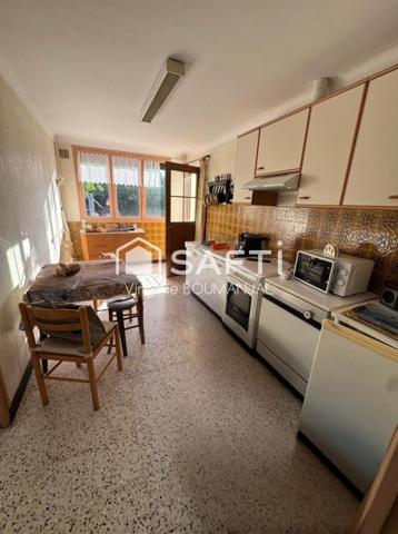 Maison de 80 m2, 3 chambres avec garage et jardin