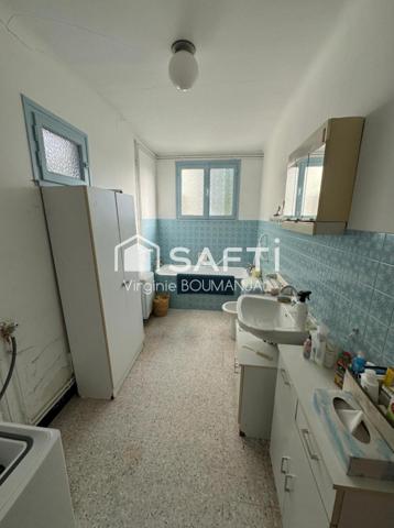 Maison de 80 m2, 3 chambres avec garage et jardin