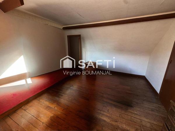 Maison de 80 m2, 3 chambres avec garage et jardin