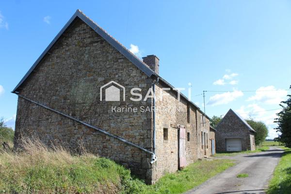 longère en pierres à rénover en plein cœur de la campagne