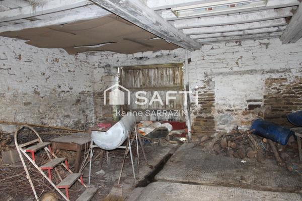 longère en pierres à rénover en plein cœur de la campagne