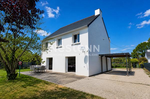Spacieuse maison familiale non mitoyenne avec grand terrain - 126 m² habitables