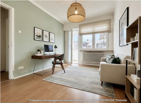 HAYANGE quartier Mairie - T5 moderne rénové de 108 m² avec ascenseur