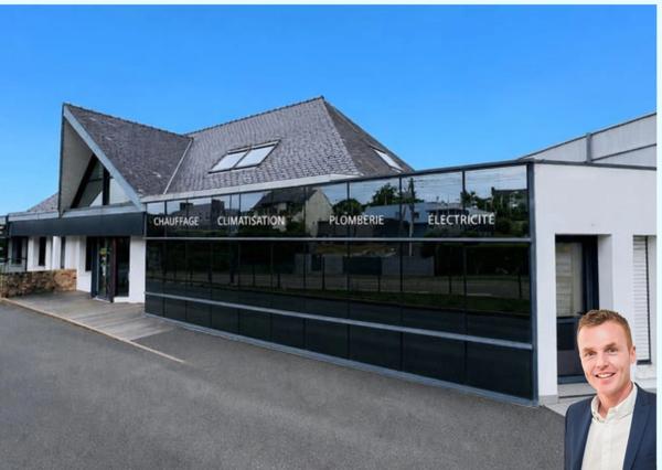 Local/bureau à vendre QUIMPER - 670 m² - Parking  Quartier Ty Pont Kerroué