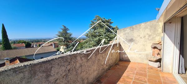 La Fare-les-Oliviers - centre du village - Maison de village 3 chambres de 90m² + garage