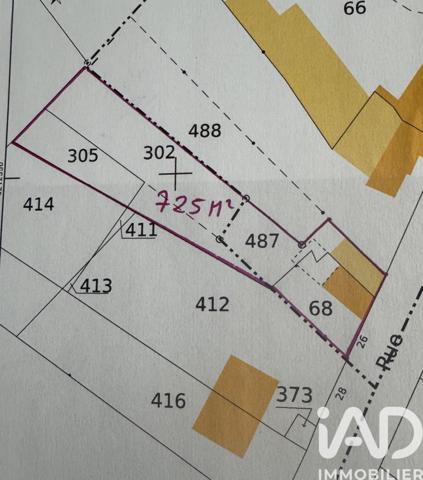 Terrain à vendre 725 m² Saint-Léger-de-Montbrillais