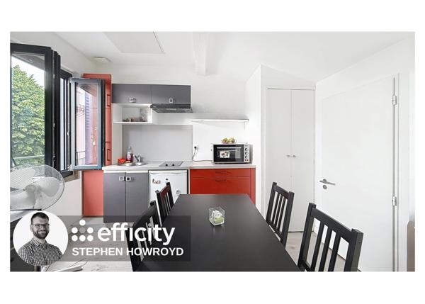 Appartement 1 pièce - 28 m² Exclusivité efficity