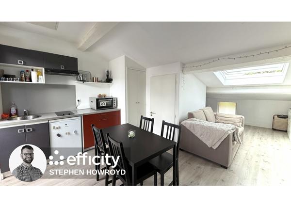Appartement 1 pièce - 28 m² Exclusivité efficity