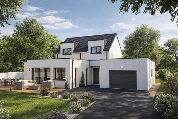 Terrain + Maison à vendre 5 pièces - 157 m²