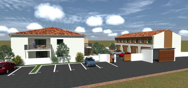 Maison neuve à Puygouzon 97m² + jardin + parking