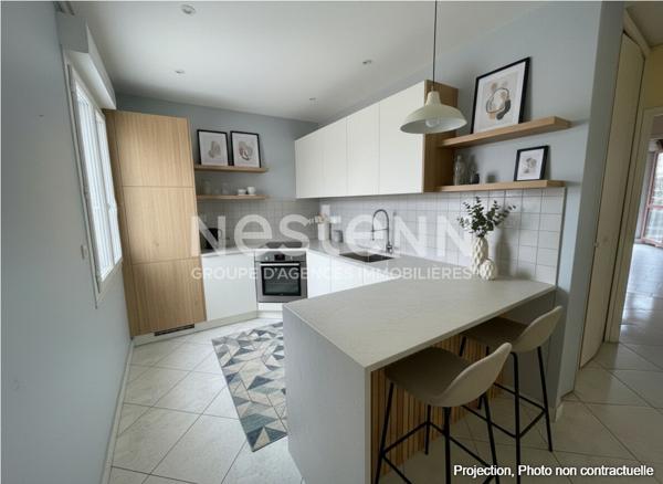 EN EXCLUSIVITE - APPARTEMENT 4 PIECES A VENDRE A LONGJUMEAU AVEC BALCON ET CAVE