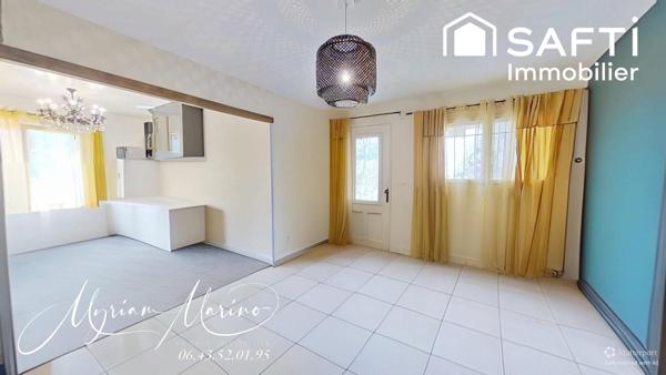 APPARTEMENT F3 EN REZ DE JARDIN, +ATELIER + PARKING ET  GARAGE - SAINT AYGULF (83370)