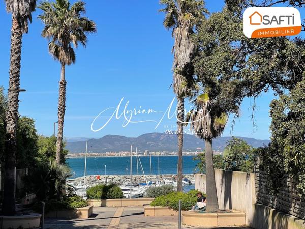 APPARTEMENT F3 EN REZ DE JARDIN, +ATELIER + PARKING ET  GARAGE - SAINT AYGULF (83370)