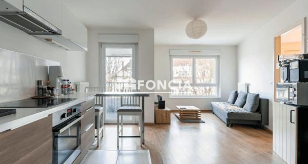 À vendre Appartement 2 pièces 41.3 m² - Strasbourg 67100