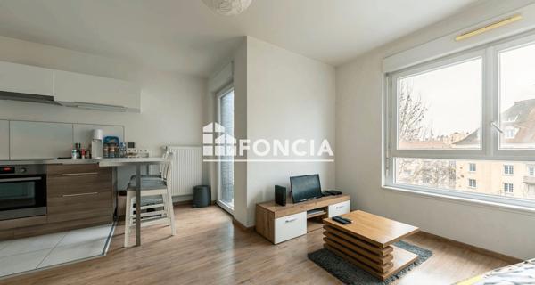À vendre Appartement 2 pièces 41.3 m² - Strasbourg 67100