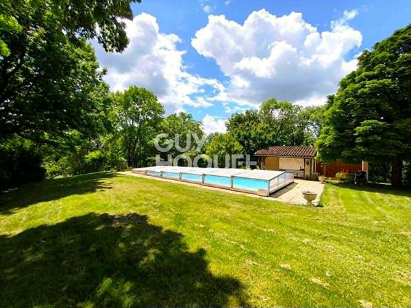 Charmante maison en pierre rénovée avec piscine Cadre campagne exceptionnel