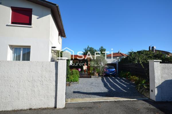 Maison/appartement 64 m2 RDC sur 400 m2 de jardin