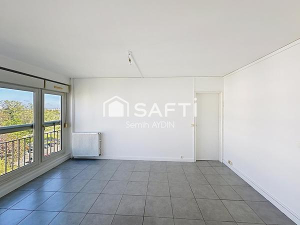 Reims Croix-Rouge : T2 lumineux, ascenseur, cave