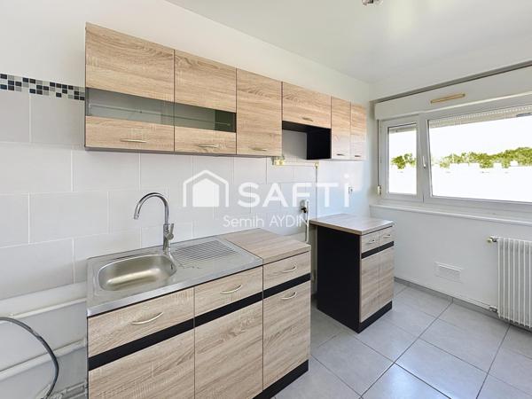 Reims Croix-Rouge : T2 lumineux, ascenseur, cave