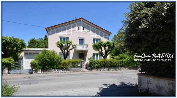 Maison familiale de caractère de 160 m² avec jardin clos, garage et grenier aménagé – Castelnaudary (quartier Lapasset)