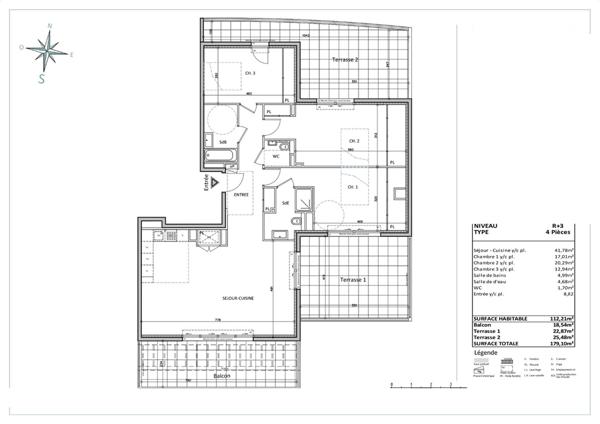 Appartement Cap D Ail 112 m2