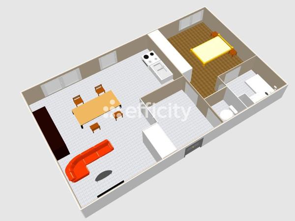 Appartement
         2 pièces
        - 40 m² Exclusivité 91 500 € *