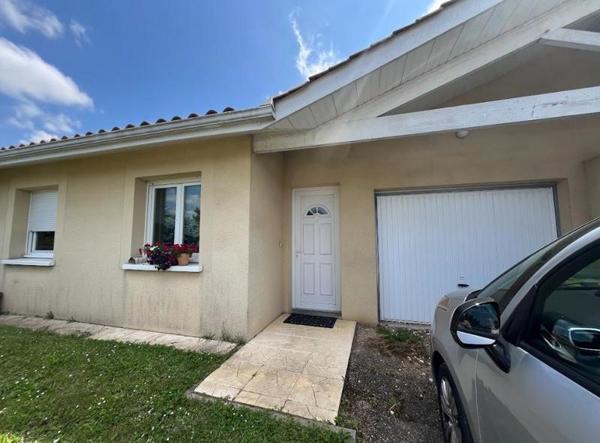 Maison à vendre |  Saint-Loubès |  3 pièces | 77 m²