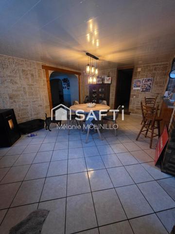 Maison 167 m² avec Grange, Terrain et Terrasse