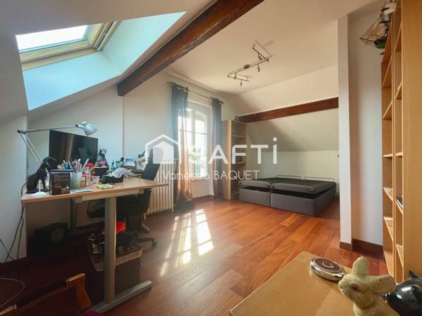 Meulière 6 pièces, 4 chambres, proche gare et commodités