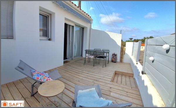 Charmant sutio de plain pied à 350m de la plage