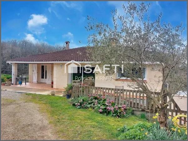 Maison traditionnelle de 145 m² en pleine nature.