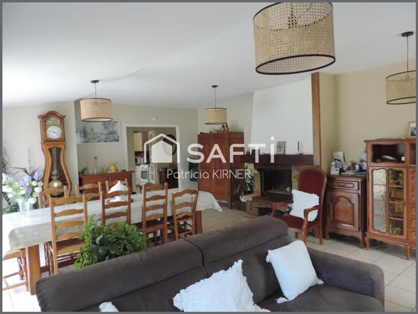 Maison traditionnelle de 145 m² en pleine nature.