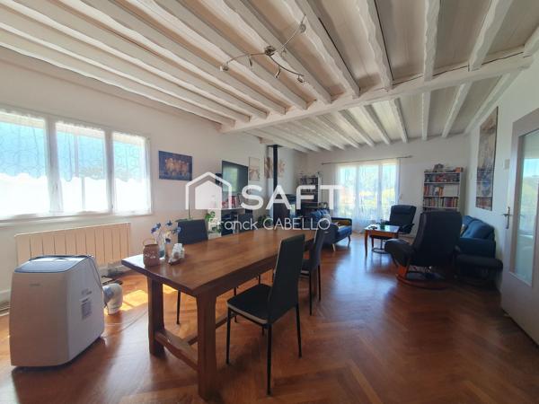 PAVILLON 186M² 5 CHAMBRES SANS TRAVAUX