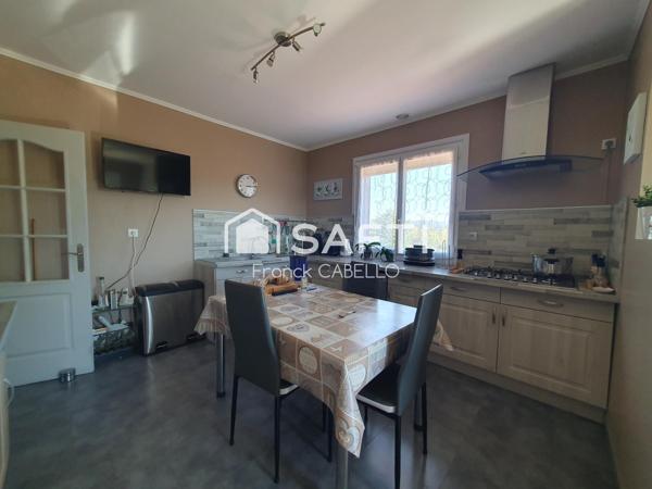 PAVILLON 186M² 5 CHAMBRES SANS TRAVAUX