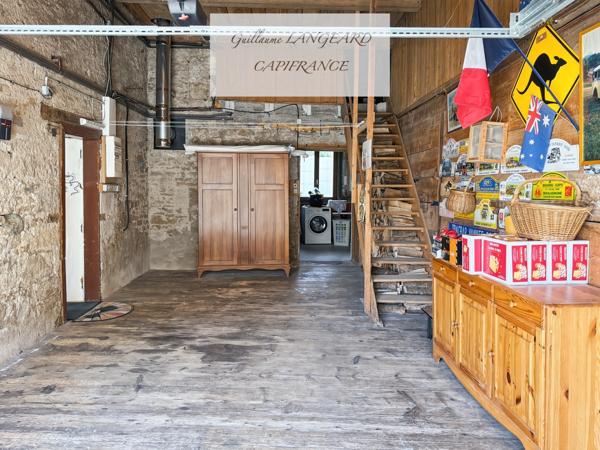 Martignat (01100) - Maison de village en pierres 92 m2, avec dépendances et fort potentiel d'agrandissement
