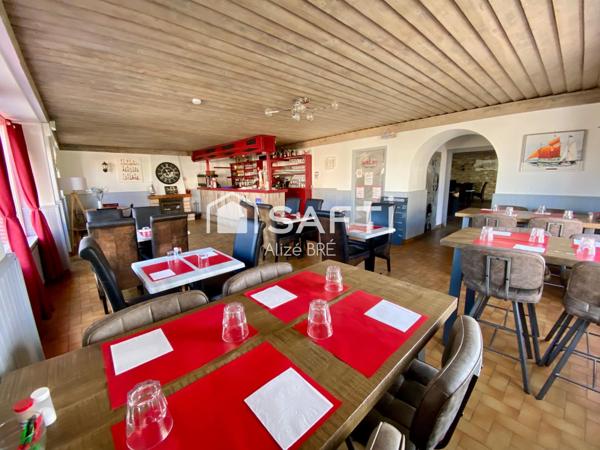 Fonds de commerce : L'Armor-Pleubian : Restaurant - Bar - Pizzeria - Vente à emporter