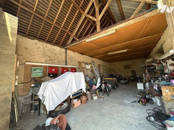 Maison de campagne, dépendances, terrain