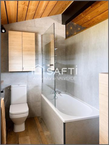 LACANAU VILLE– 170 m² – PISCINE CHAUFFÉE – GARAGE – TERRAIN DE 941 m²