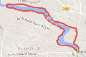 ANGERS LANCEMENT PROGRAMME PROCHE ETANG SAINT NICOLAS