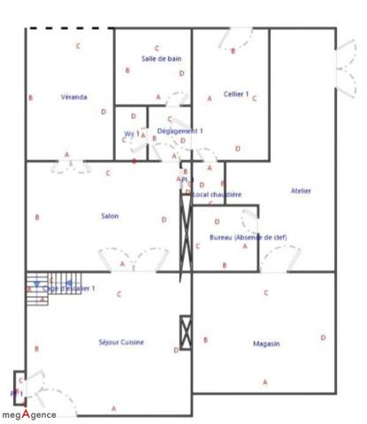 Maison à SAINT-CHRISTOPHE-DES-BOIS, 35210 - 4 pièces 91m²