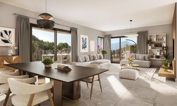 APPARTEMENT NEUF T3  AVEC TERRASSE GRESY-SUR-AIX (73)