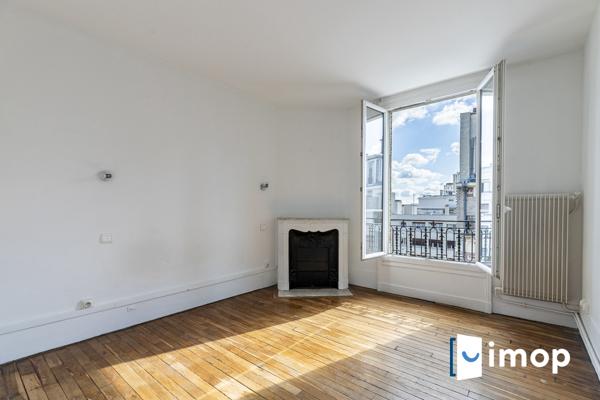 Lumineux 2 pièces 1 chambre,  Parquet - Moulures - Cheminées