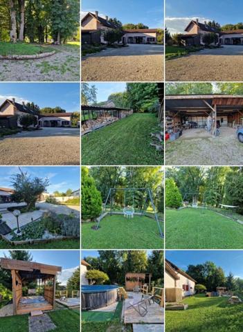 PROPRIÉTÉ avec VILLA PARC FORET à vendre 8 pièces proche CONTREXEVILLE (88) idéale GITE de groupe/ Maison - 6910 m2 de TERRAIN